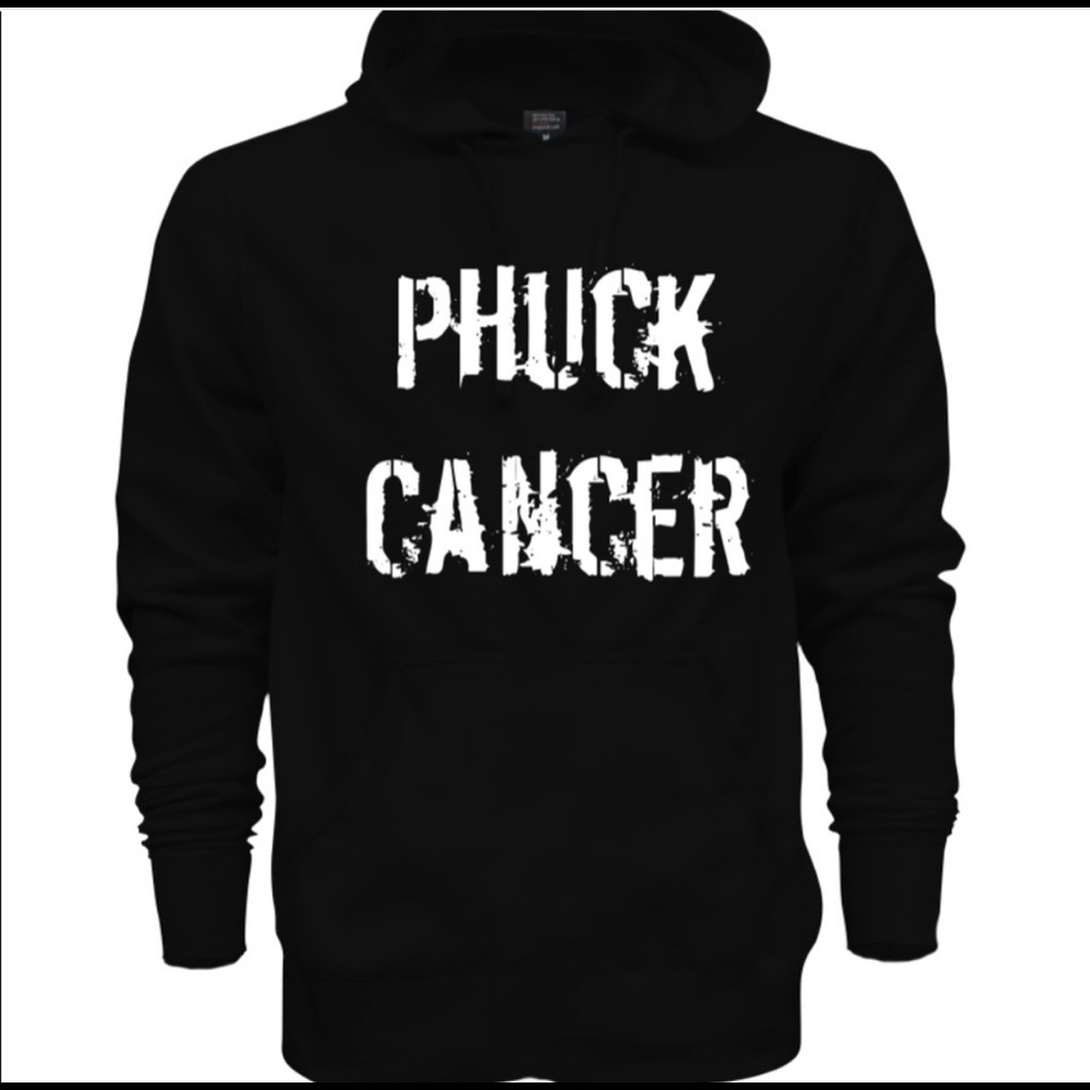 Phuck Cancer Black (Unisex ) Hoodies!